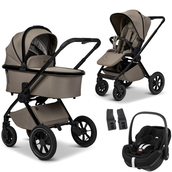 Moon GIO+ Kinderwagen Set 3 in 1 inkl. Maxi Cosi Pebble 360 Pro 2 I-Size