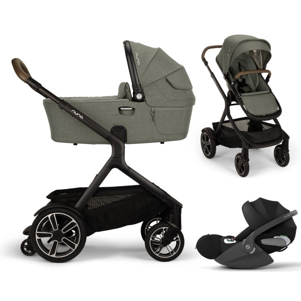 Nuna DEMI Next Kinderwagen Set 3 in 1 inkl. Cybex Cloud T i-Size Babyschale