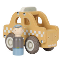 Little Dutch Taxi mit Figur aus Holz FSC