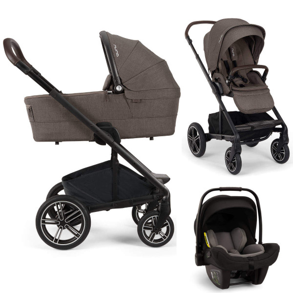 Nuna MIXX Next Kinderwagen Set 3 in 1 inkl. Nuna PIPA Next i-Size Babyschale
