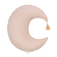 Vorschau: Nobodinoz Mond Kissen – gewaschenes französisches Leinen Vorschau: Nobodinoz Mond Kissen – gewaschenes französisches Leinen