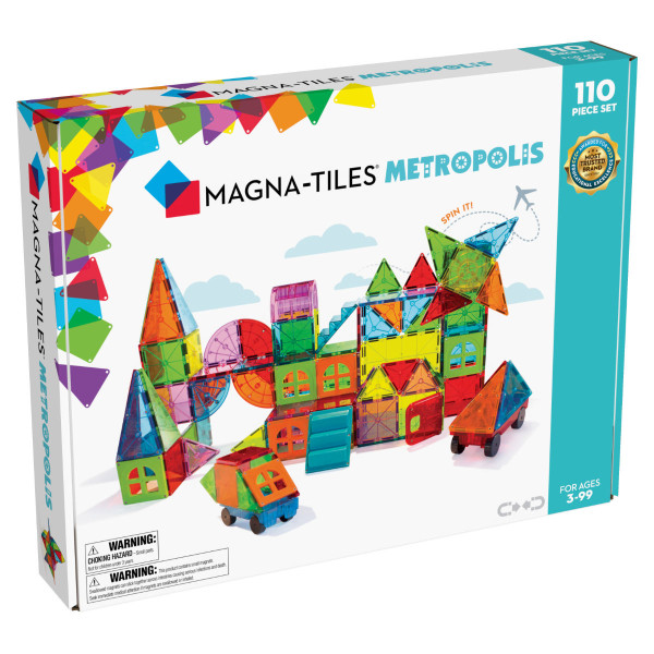 Magna-Tiles Metropolis – 110 Teile