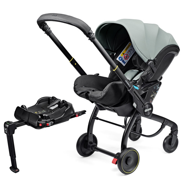 Doona X Babyschale/ Kinderwagen inkl. Doona X Isofix-Basis