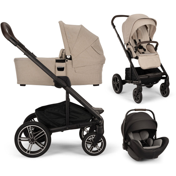 Nuna MIXX Next Kinderwagen Set 3 in 1 inkl. Nuna ARRA Flex i-Size Babyschale