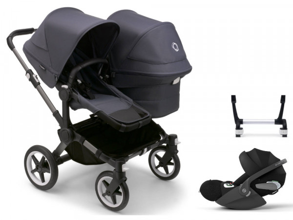 Bugaboo Donkey 5 Duo Kinderwagen-Set inkl. Cybex Cloud T i-Size Babyschale