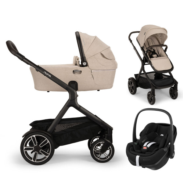 Nuna DEMI Next Kinderwagen Set 3 in 1 inkl. Maxi Cosi Pebble 360 Pro 2 I-Size