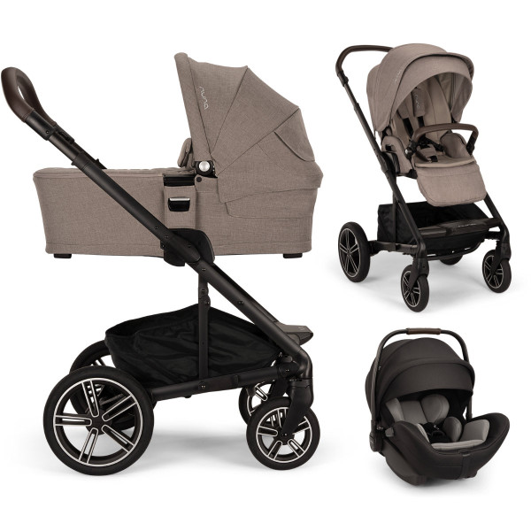 Nuna MIXX Next Kinderwagen Set 3 in 1 inkl. Nuna ARRA Flex i-Size Babyschale