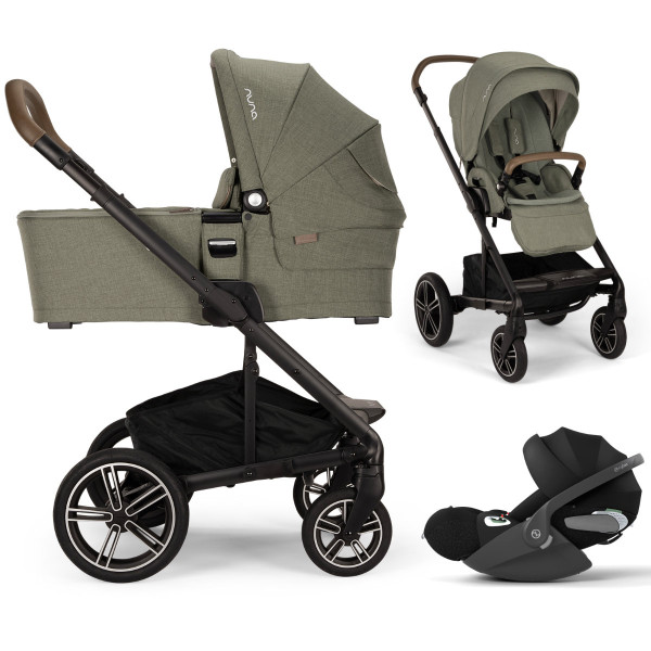 Nuna MIXX Next Kinderwagen Set 3 in 1 inkl. Cybex Cloud T i-Size Babyschale