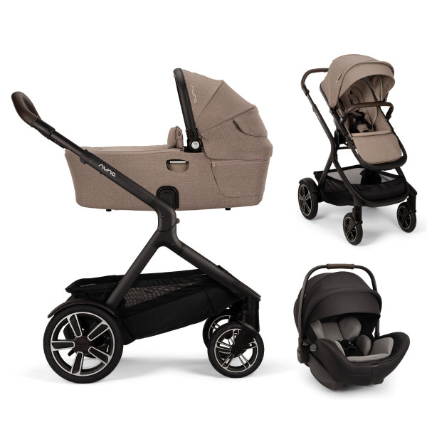 Nuna DEMI Next Kinderwagen Set 3 in 1 inkl. Nuna ARRA Flex i-Size Babyschale