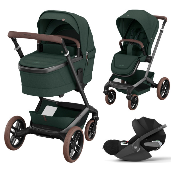 Maxi Cosi Fame Kinderwagen Set 3 in 1 inkl. Cybex Cloud T i-Size Babyschale
