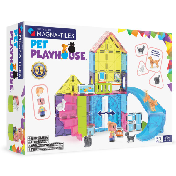 Magna-Tiles Pet Playhouse – 50 Teile