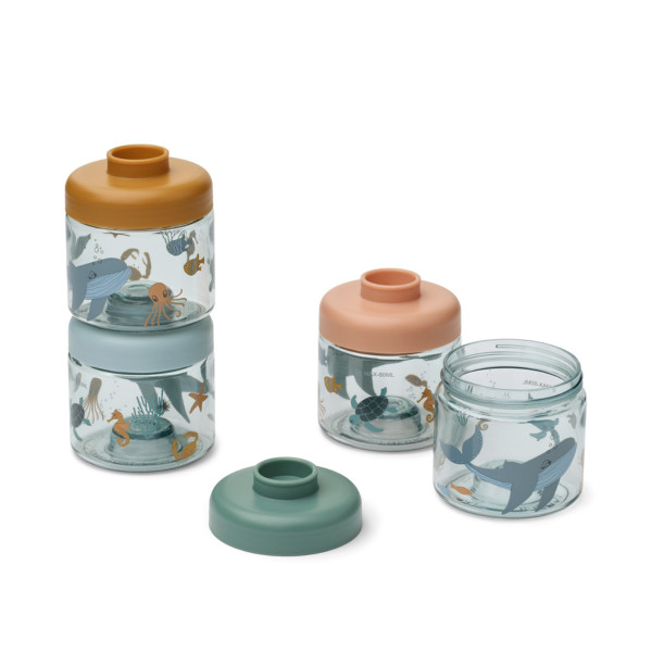 Liewood Dominique Babynahrungsboxen 4er-Pack