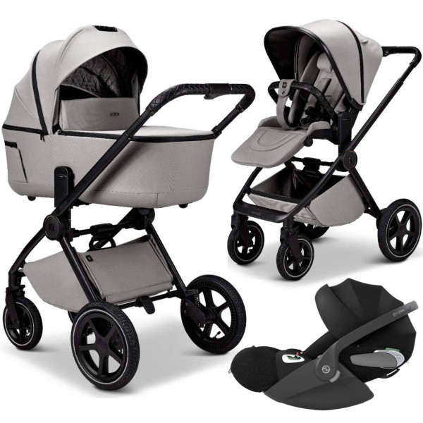Moon Gio 2.0 Kinderwagen Set 3 in 1 inkl. Cybex Cloud T i-Size Babyschale