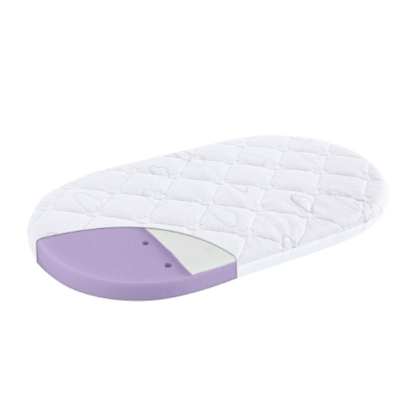 Träumeland Matratze Brise Light für Kinderwagen/ Beistellbett/ Stubenkorb/ Bollerwagen