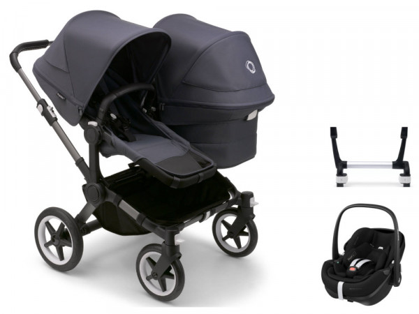 Bugaboo Donkey 5 Duo Kinderwagen-Set inkl. Maxi Cosi Pebble 360 Pro2 Babyschale
