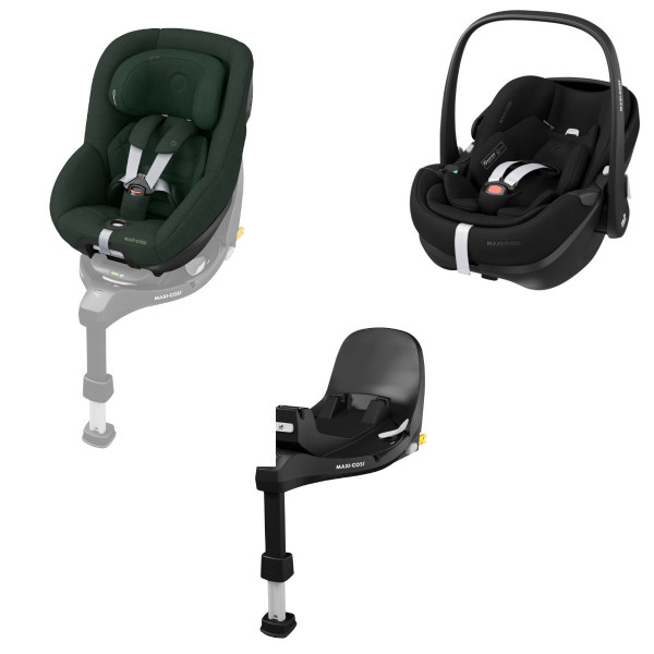 Maxi Cosi 360 Pro Bundle, Pearl - Pebble - FamilyFix
