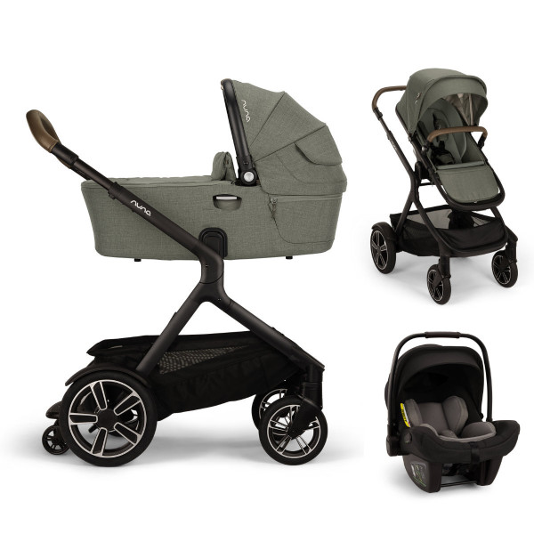 Nuna DEMI Next Kinderwagen Set 3 in 1 inkl. Nuna PIPA Next i-Size Babyschale