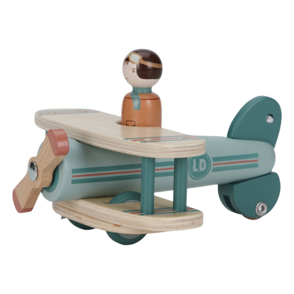 Little Dutch Flugzeug aus Holz FSC