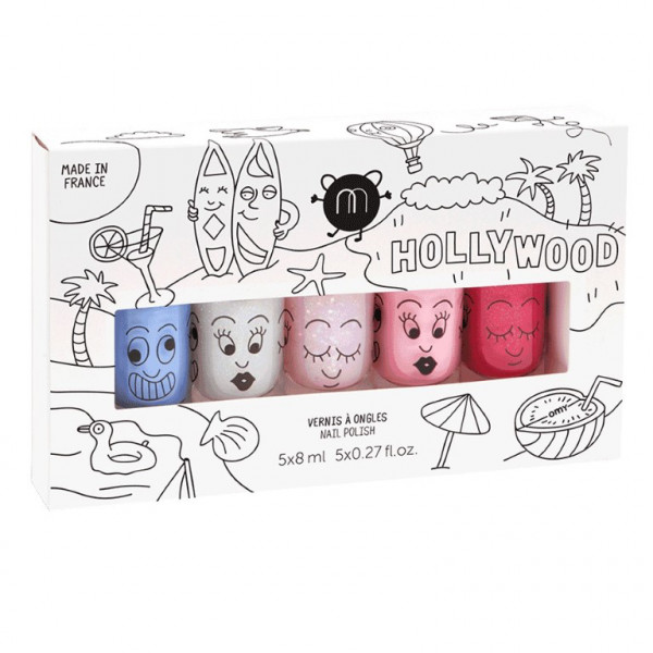 Nailmatic Nagellack im Set, 5 Stk