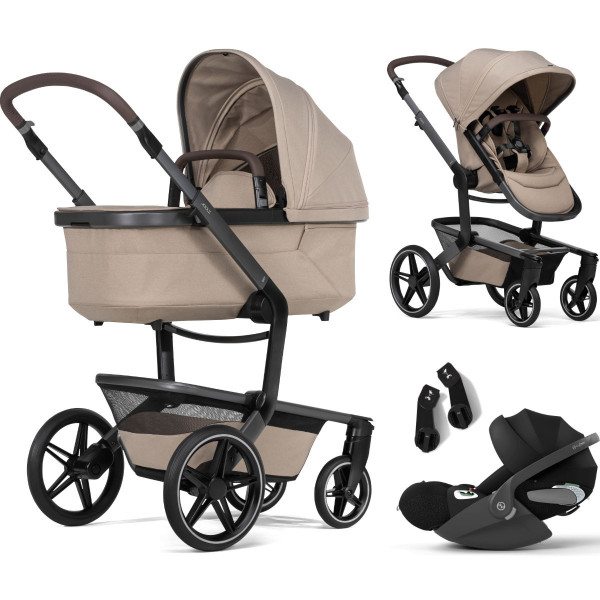 Joolz Day5 Kinderwagen Set 3 in 1 inkl. Cybex Cloud T i-Size Babyschale