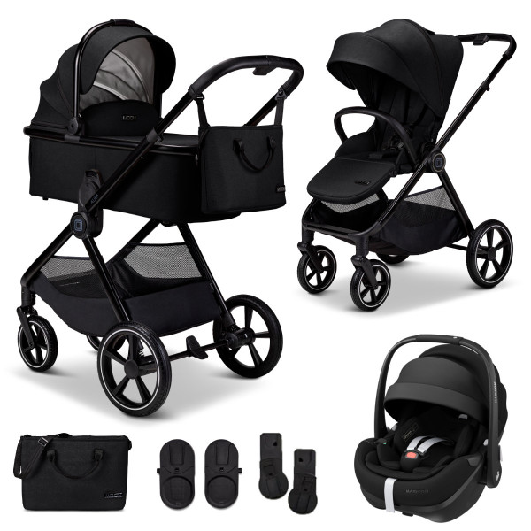 Moon Aura Kinderwagen Set 3 in 1 inkl. Maxi Cosi Pebble 360 Pro² 2026