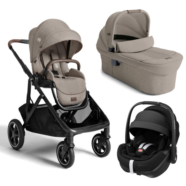 Joie Signature Versiti Kinderwagen Set 3 in 1 inkl. Maxi Cosi Pebble 360 Pro2 Babyschale
