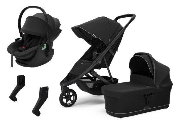 Thule Spring 2 Kinderwagen Set 3 in 1 inkl. Maple i-Size Babyschale