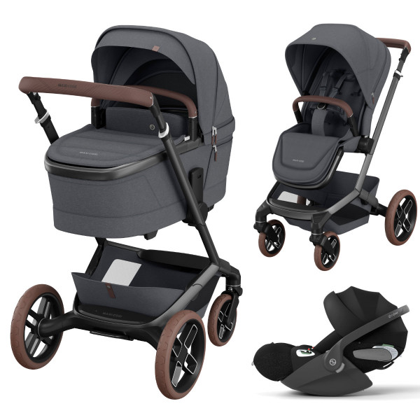 Maxi Cosi Fame Kinderwagen Set 3 in 1 inkl. Cybex Cloud T i-Size Babyschale