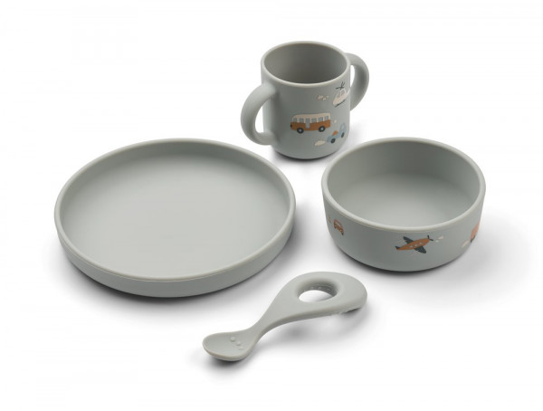 Liewood Vivi Silikon Geschirr-Set, 4er-Pack