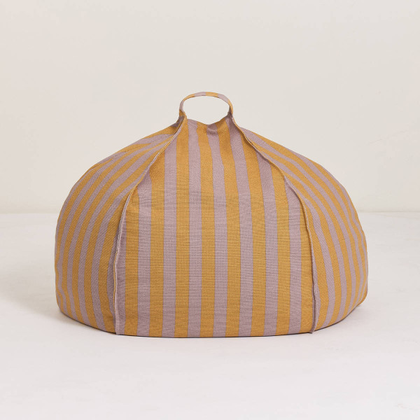 Nobodinoz Runder Sitzsack 70x70x30 cm
