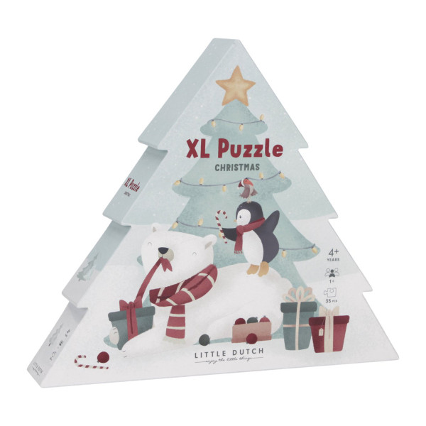 Little Dutch XL Weihnachtspuzzle