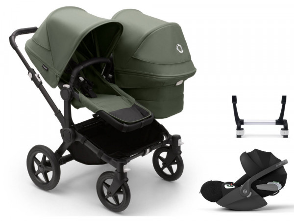 Bugaboo Donkey 5 Duo Kinderwagen-Set inkl. Cybex Cloud T i-Size Babyschale