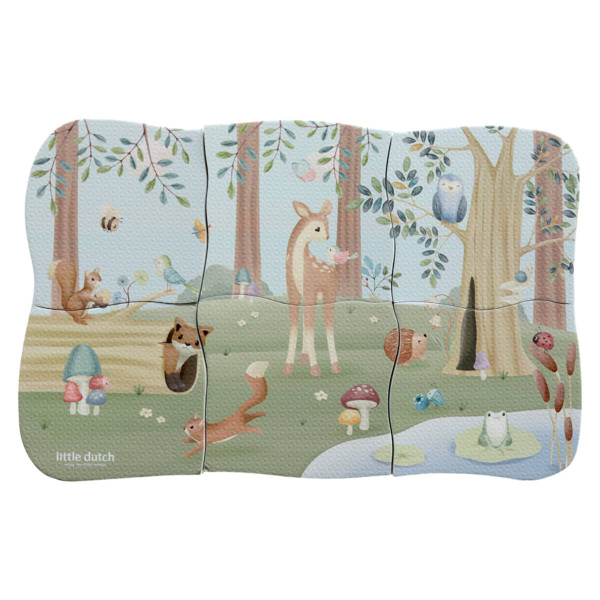 Little Dutch Badepuzzle Forest Friends