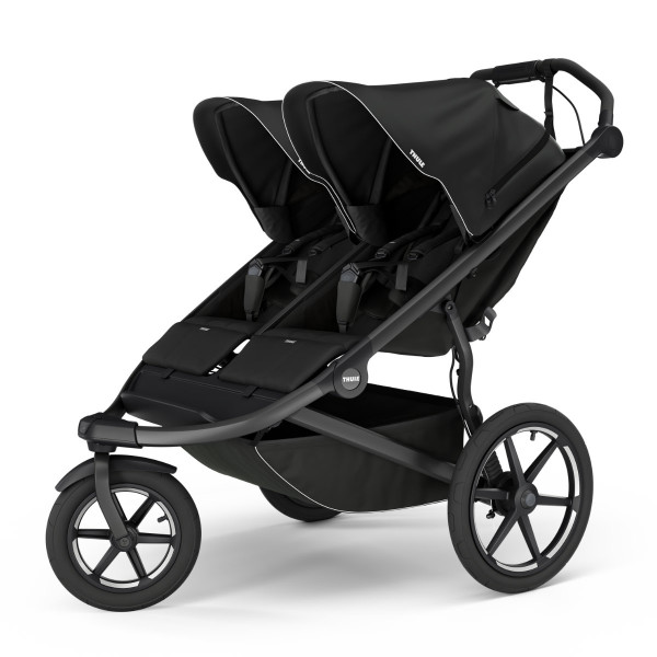 Thule Urban Glide 3 Double Geschwisterwagen 2024, Black | B-Ware