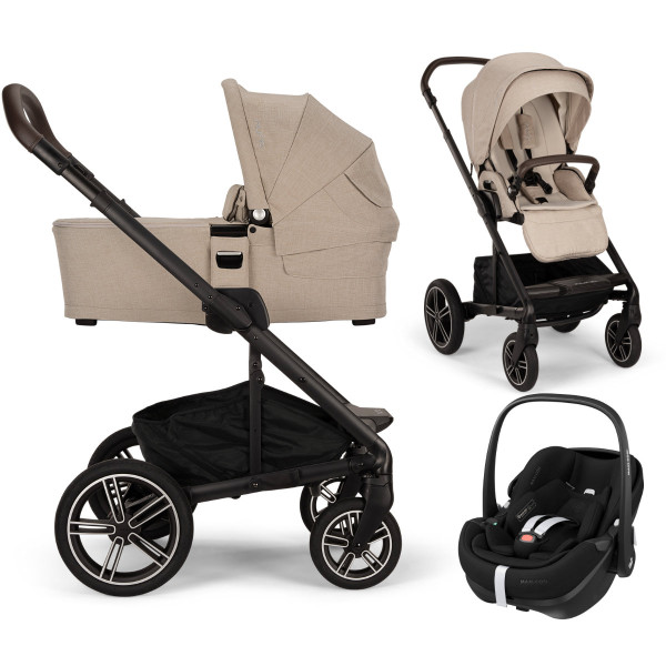 Nuna MIXX Next Kinderwagen Set 3 in 1 inkl. Maxi Cosi Pebble 360 Pro 2 I-Size