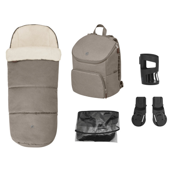 Maxi Cosi Oxford Zubehör-Set – Fußsack, Wickeltasche & mehr