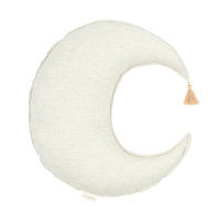 Vorschau: Nobodinoz Mond Kissen – gewaschenes französisches Leinen Vorschau: Nobodinoz Mond Kissen – gewaschenes französisches Leinen