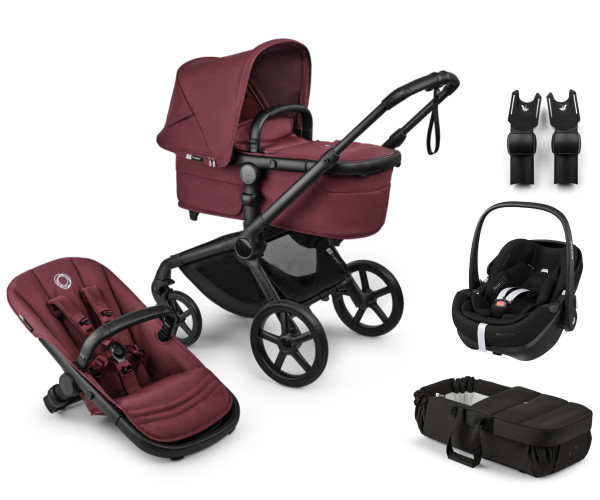 Bugaboo Fox 5 Renew Kinderwagen Set 3 in 1 inkl. Maxi Cosi Pebble 360 Pro2