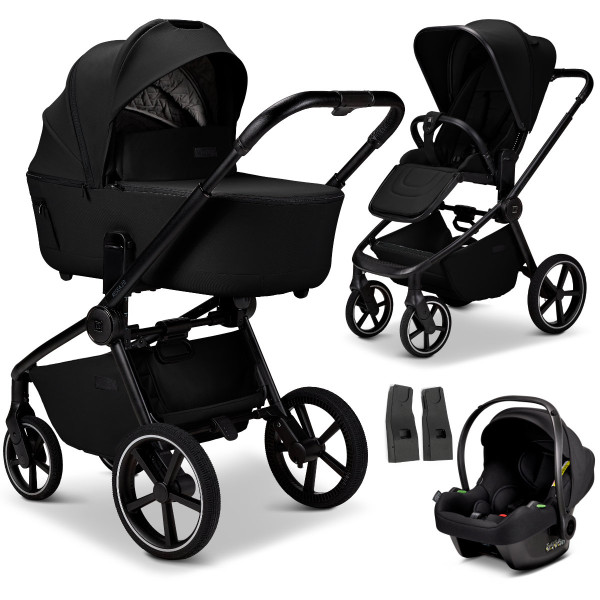 Moon ReSea 2.0 Kinderwagen Set 3 in 1 inkl. Moon COSMO 2.0 Babyschale