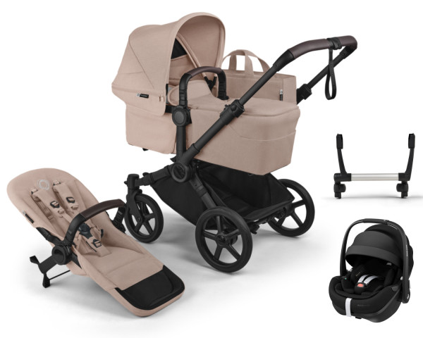 Bugaboo Donkey 6 Mono 3-in-1 Set inkl. Maxi Cosi Pebble 360 Pro2
