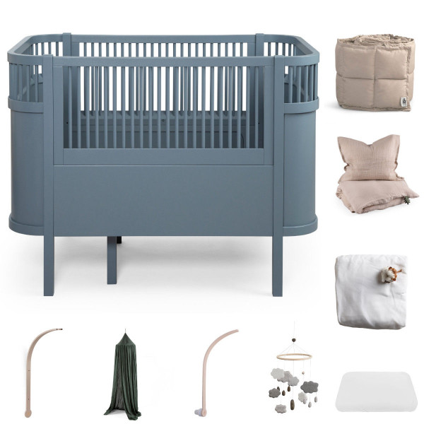 Sebra Baby & Juniorbett - All in One Set