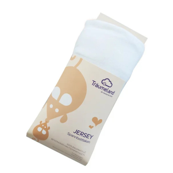 Träumeland Spannbetttuch Jersey 40 x 90 cm