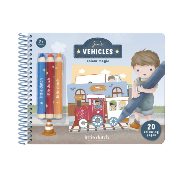 Little Dutch Zaubermalbuch