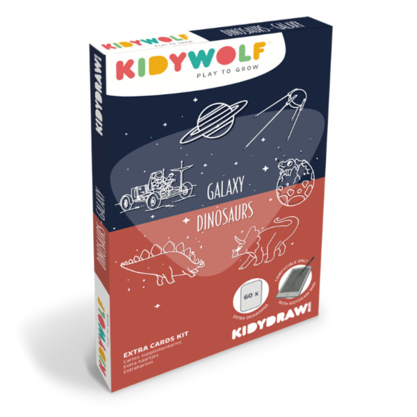 Kidywolf Nachfüllset für Kidydraw Mini Zeichentablett
