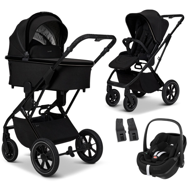 Moon Piu Kinderwagen Set 3 in 1 inkl. Maxi Cosi Pebble 360 Pro 2