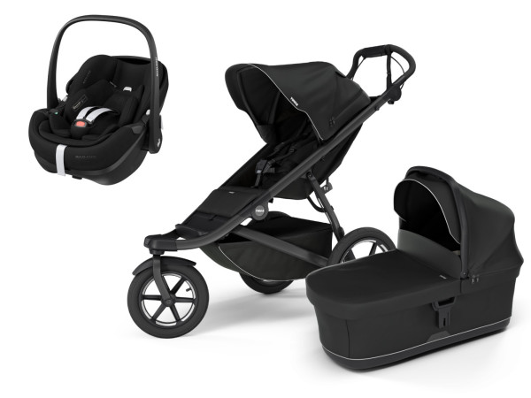 Thule Urban Glide 3 Kinderwagen Set 3 in 1 inkl. Maxi Cosi Pebble 360 Pro 2 I-Size