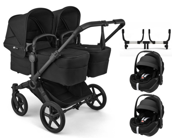 Bugaboo Donkey 6 Twin Kinderwagen Set 3 in 1 inkl. Maxi Cosi Pebble 360 Pro2 i-Size