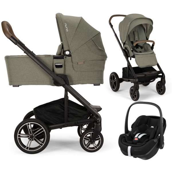 Nuna MIXX Next Kinderwagen Set 3 in 1 inkl. Maxi Cosi Pebble 360 Pro 2 I-Size