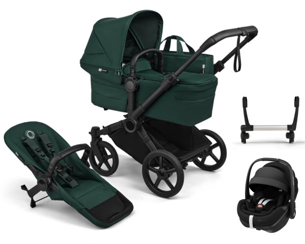 Bugaboo Donkey 6 Mono 3-in-1 Set inkl. Maxi Cosi Pebble 360 Pro2