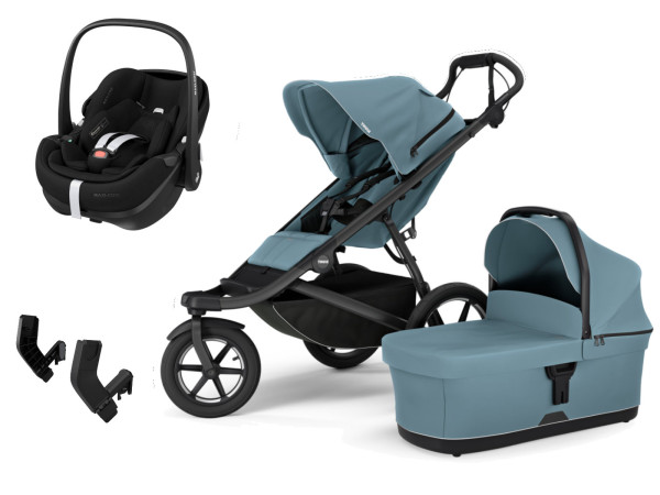 Thule Urban Glide 3 Kinderwagen Set 3 in 1 inkl. Maxi Cosi Pebble 360 Pro 2 I-Size